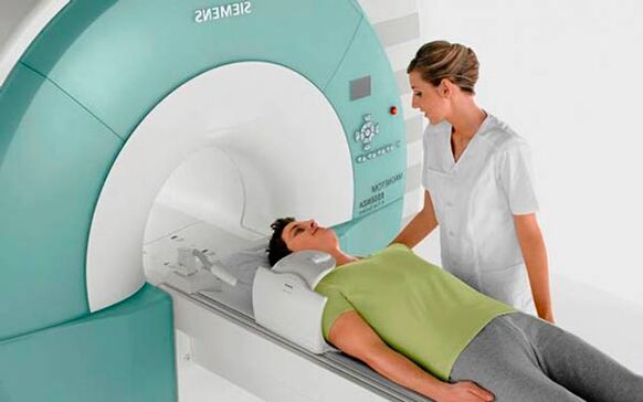 Osteokondrozu teşhis etmek için MRI