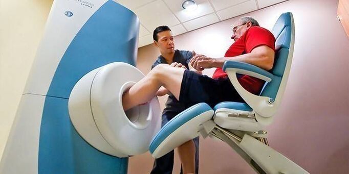 Ayak bileği artrozu için MRI