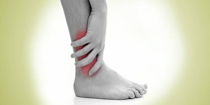 ayak bileği artrozu ile bacak ağrısı